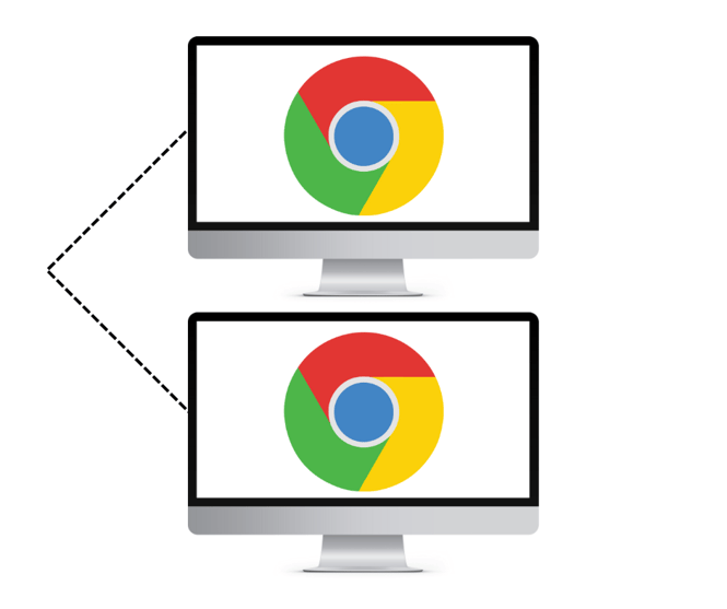 chrome logo transparent background